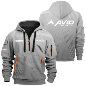 Avid Exclusive Logo Hoodie Half Zipper TTFSHHZ3D0819A07AVZ Hoodie