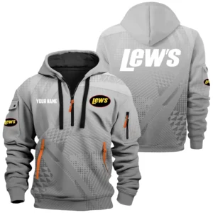 Lew's Exclusive Logo Hoodie Half Zipper TTFSHHZ3D0819A07LSZ Hoodie