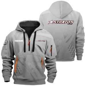 Stratos Exclusive Logo Hoodie Half Zipper TTFSHHZ3D0819A07SAZ Hoodie