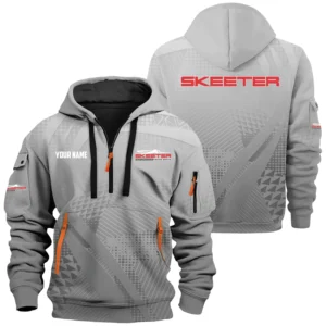 Skeeter Exclusive Logo Hoodie Half Zipper TTFSHHZ3D0819A07STZ Hoodie