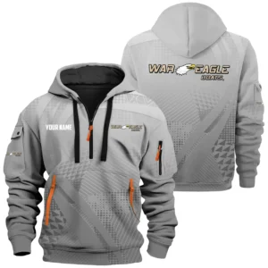 War Eagle Exclusive Logo Hoodie Half Zipper TTFSHHZ3D0819A07WEZ Hoodie