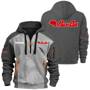 Bass Cat Exclusive Logo Hoodie Half Zipper TTFSHHZ3D0819A10BCZ Hoodie