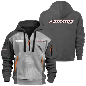 Stratos Exclusive Logo Hoodie Half Zipper TTFSHHZ3D0819A10SAZ Hoodie