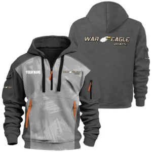 War Eagle Exclusive Logo Hoodie Half Zipper TTFSHHZ3D0819A10WEZ Hoodie