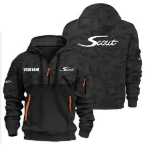 Scout Exclusive Logo Hoodie Half Zipper HTHHZ09SSZ Hoodie