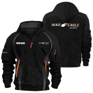 War Eagle Exclusive Logo Hoodie Half Zipper TTFSHHZ3D081913WEZ Hoodie