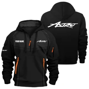 Astro Exclusive Logo Hoodie Half Zipper TTFSHHZ3D081914ASZ Hoodie