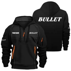 Bullet Exclusive Logo Hoodie Half Zipper TTFSHHZ3D081914BUZ Hoodie