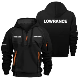 Lowrance Exclusive Logo Hoodie Half Zipper TTFSHHZ3D081914LZ Hoodie