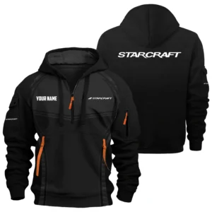 StarCraft Exclusive Logo Hoodie Half Zipper TTFSHHZ3D081914SCZ Hoodie