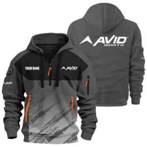 Avid Exclusive Logo Hoodie Half Zipper TTFSHHZ3D0819C04AVZ Hoodie
