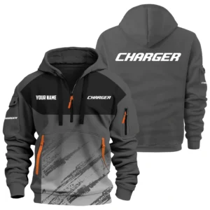 Charger Exclusive Logo Hoodie Half Zipper TTFSHHZ3D0819C04CGZ Hoodie