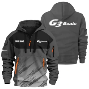 G3 Exclusive Logo Hoodie Half Zipper TTFSHHZ3D0819C04G3Z Hoodie