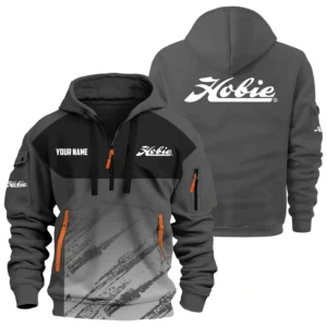 Hobie Exclusive Logo Hoodie Half Zipper TTFSHHZ3D0819C04HEZ Hoodie