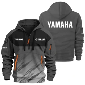 Yamaha Exclusive Logo Hoodie Half Zipper TTFSHHZ3D0819C04YZ Hoodie