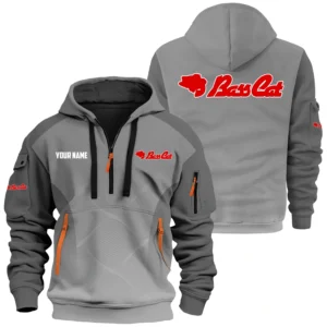 Bass Cat Exclusive Logo Hoodie Half Zipper TTFSHHZ3D0819C05BCZ Hoodie