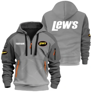 Lew's Exclusive Logo Hoodie Half Zipper TTFSHHZ3D0819C05LSZ Hoodie
