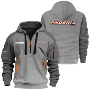 Phoenix Exclusive Logo Hoodie Half Zipper TTFSHHZ3D0819C05PBZ Hoodie