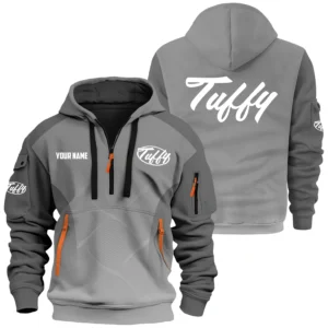 Tuffy Exclusive Logo Hoodie Half Zipper TTFSHHZ3D0819C05TUZ Hoodie