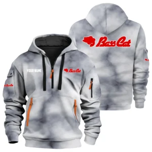 Bass Cat Exclusive Logo Hoodie Half Zipper TTFSHHZ3D0819C06BCZ Hoodie
