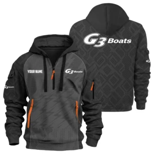 G3 Exclusive Logo Hoodie Half Zipper TTFSHHZ3D0819C08G3Z Hoodie