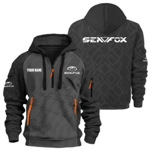 Sea Fox Exclusive Logo Hoodie Half Zipper TTFSHHZ3D0819C08SFZ Hoodie