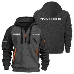 Tahoe Exclusive Logo Hoodie Half Zipper TTFSHHZ3D0819C08TAZ Hoodie