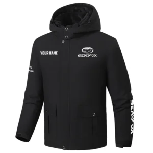 Sea Fox Exclusive Logo Fleece Waterproof Warm Coat Detachable Hood TTFSH9270819SFZ Coat