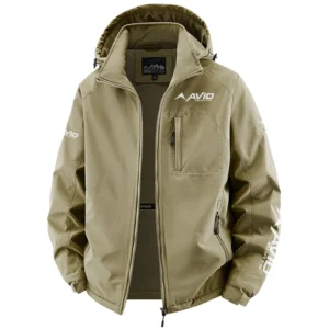 Avid Exclusive Logo Fleece Hoodied Windbreaker Jacket Detachable Hood TTFSV2020819AVZ Jacket