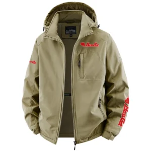 Bass Cat Exclusive Logo Fleece Hoodied Windbreaker Jacket Detachable Hood TTFSV2020819BCZ Jacket