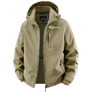 G3 Exclusive Logo Fleece Hoodied Windbreaker Jacket Detachable Hood TTFSV2020819G3Z Jacket