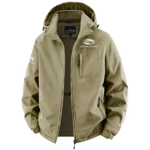 Grady-White Exclusive Logo Fleece Hoodied Windbreaker Jacket Detachable Hood TTFSV2020819GWZ Jacket