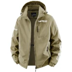 Mako Exclusive Logo Fleece Hoodied Windbreaker Jacket Detachable Hood TTFSV2020819MAZ Jacket