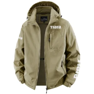 Tiara Yachts Exclusive Logo Fleece Hoodied Windbreaker Jacket Detachable Hood TTFSV2020819TYZ Jacket