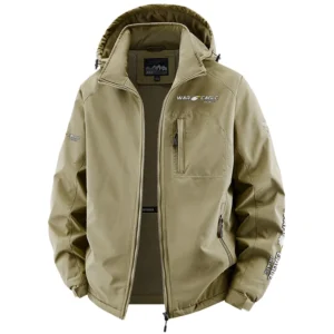 War Eagle Exclusive Logo Fleece Hoodied Windbreaker Jacket Detachable Hood TTFSV2020819WEZ Jacket