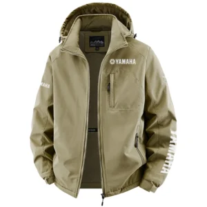 Yamaha Exclusive Logo Fleece Hoodied Windbreaker Jacket Detachable Hood TTFSV2020819YZ Jacket