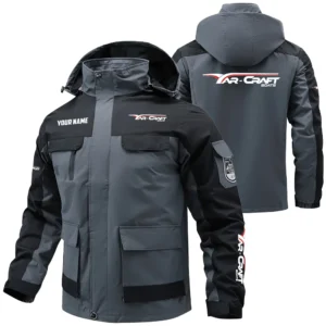 Yar-Craft Exclusive Logo Water Resistant Outdoor Jacket Detachable Hood TTFSV2030819YCZ Jacket