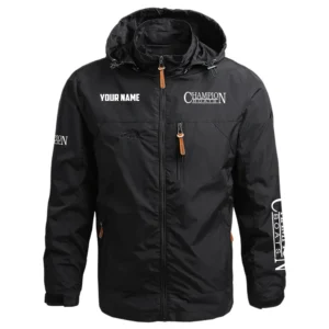 Champion Exclusive Logo Waterproof Outdoor Jacket Detachable Hood TTFSWOJCN2510CHZ Jacket