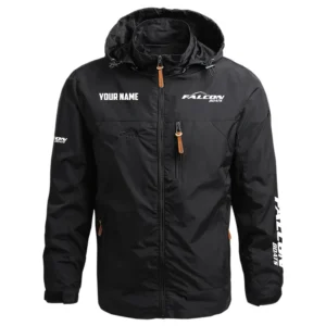 Falcon Exclusive Logo Waterproof Outdoor Jacket Detachable Hood TTFSWOJCN2510FAZ Jacket