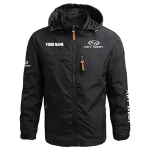 Key West Exclusive Logo Waterproof Outdoor Jacket Detachable Hood TTFSWOJCN2510KWZ Jacket