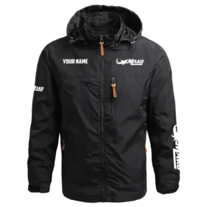 Mako Exclusive Logo Waterproof Outdoor Jacket Detachable Hood TTFSWOJCN2510MAZ Jacket
