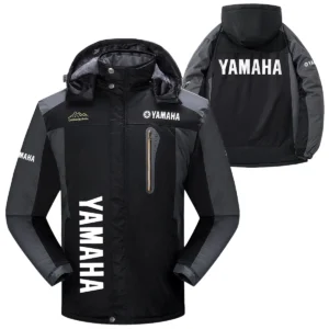 Yamaha Exclusive Logo Fleece Windbreaker Jacket Detachable Hood TTFSDFJ2510YZ Jacket