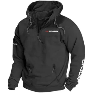 Cajun Exclusive Logo Tactical Quarterzip Hoodie TTFSH1880819CJZ Hoodie
