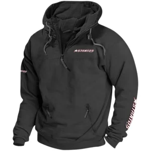 Stratos Exclusive Logo Tactical Quarterzip Hoodie TTFSH1880819SAZ Hoodie