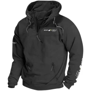 War Eagle Exclusive Logo Tactical Quarterzip Hoodie TTFSH1880819WEZ Hoodie