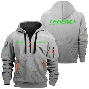 Legend Bass Boats Exclusive Logo Hoodie Half Zipper TTFSHHZ3D0819A07LBBOZ Hoodie