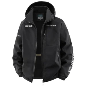 Cobra Exclusive Logo Fleece Windbreaker Jacket Detachable Hood TTFSV202C0819COZ Jacket