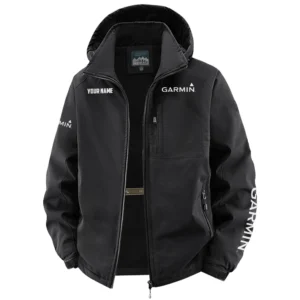 Garmin Exclusive Logo Fleece Windbreaker Jacket Detachable Hood TTFSV202C0819GZ Jacket