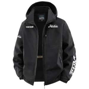 Hobie Exclusive Logo Fleece Windbreaker Jacket Detachable Hood TTFSV202C0819HEZ Jacket