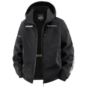 Humminbird Exclusive Logo Fleece Windbreaker Jacket Detachable Hood TTFSV202C0819HUZ Jacket